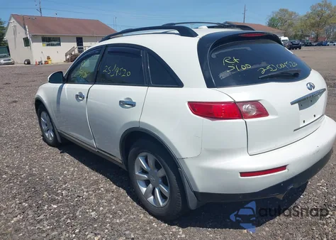 2008 Infiniti Fx35 from USA, damaged, VIN JNRAS08W98X201650